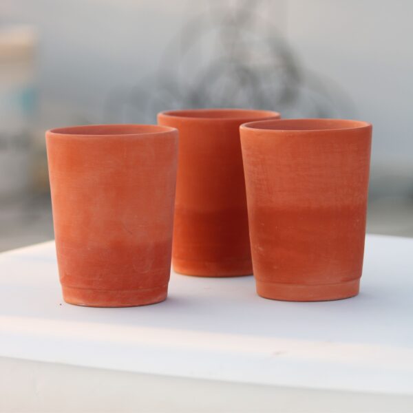 Teracota Set of 3 Glasses